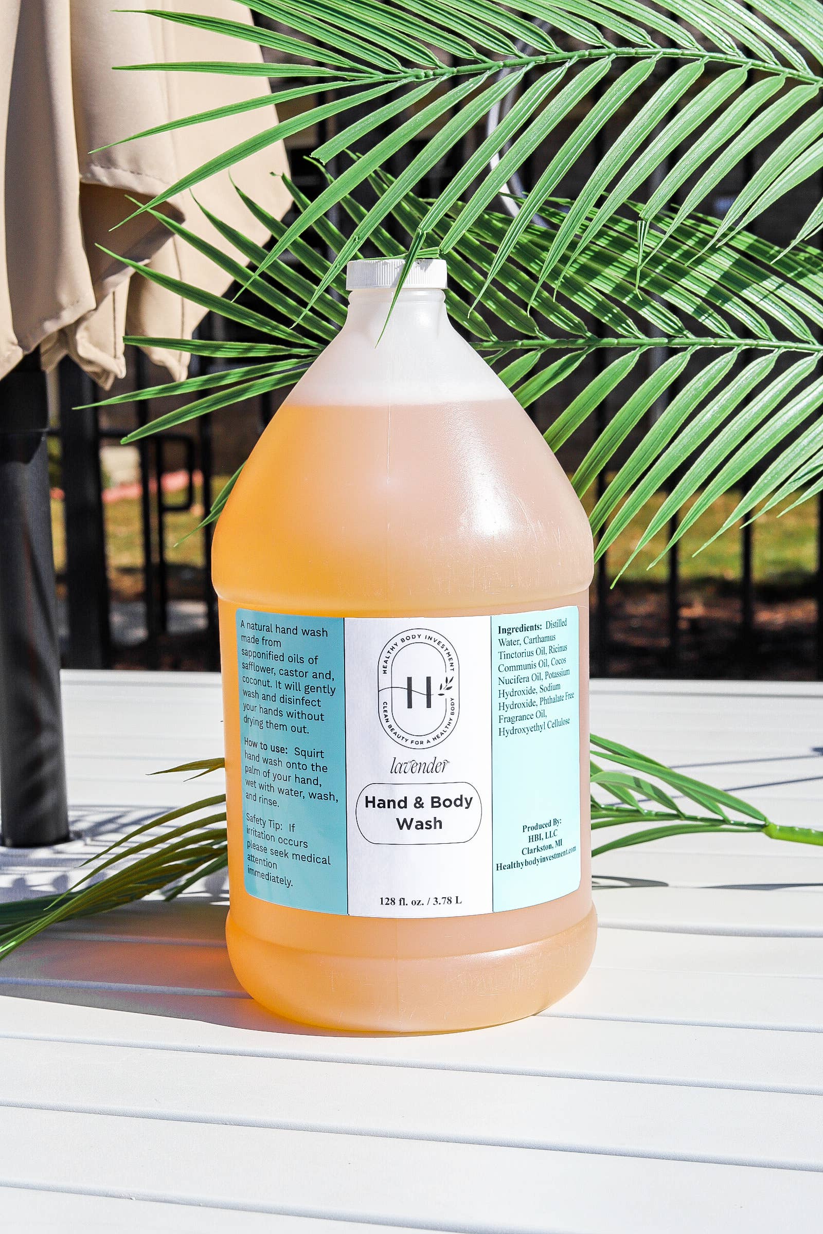 HBI Hand & Body Soap 128 fl. oz., One Gallon