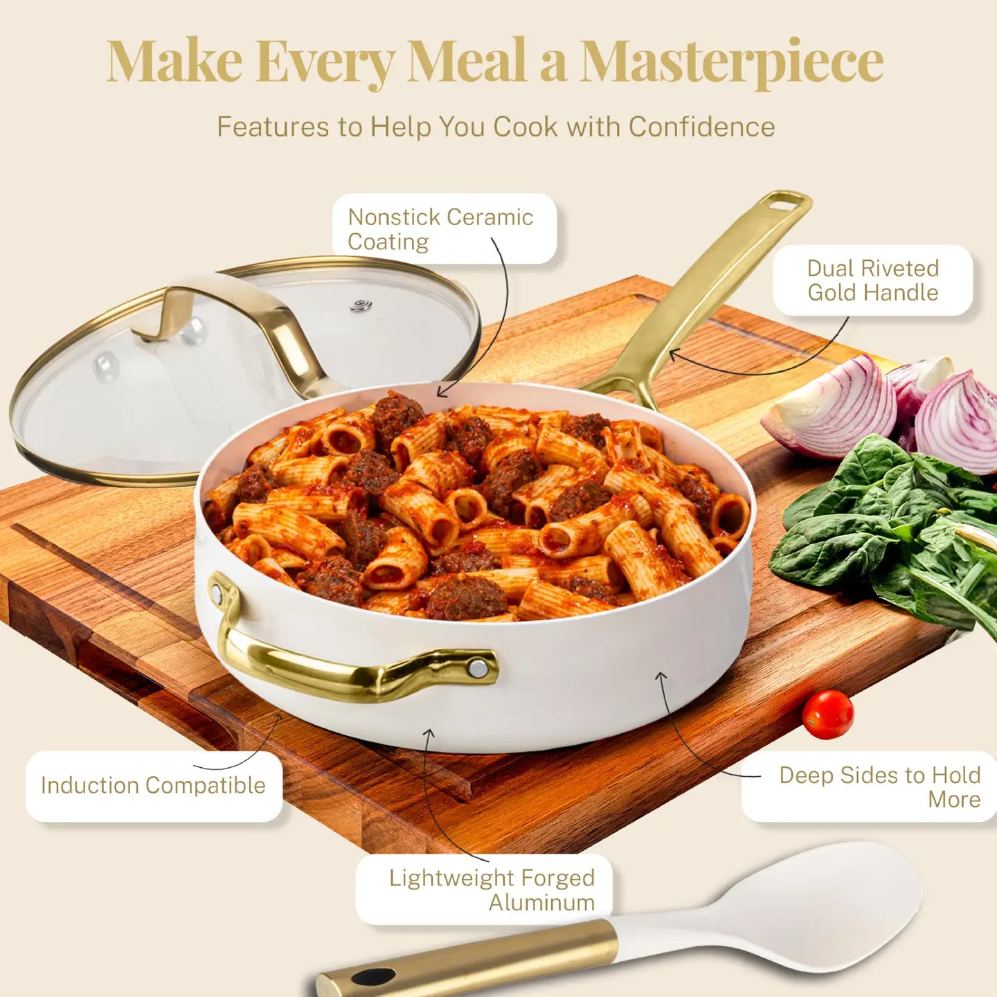 Heavy Duty Nonstick Cookware Set